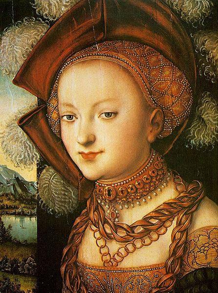 Lucas Cranach Salome oil painting picture